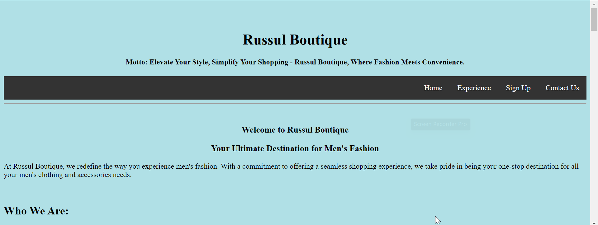boutique